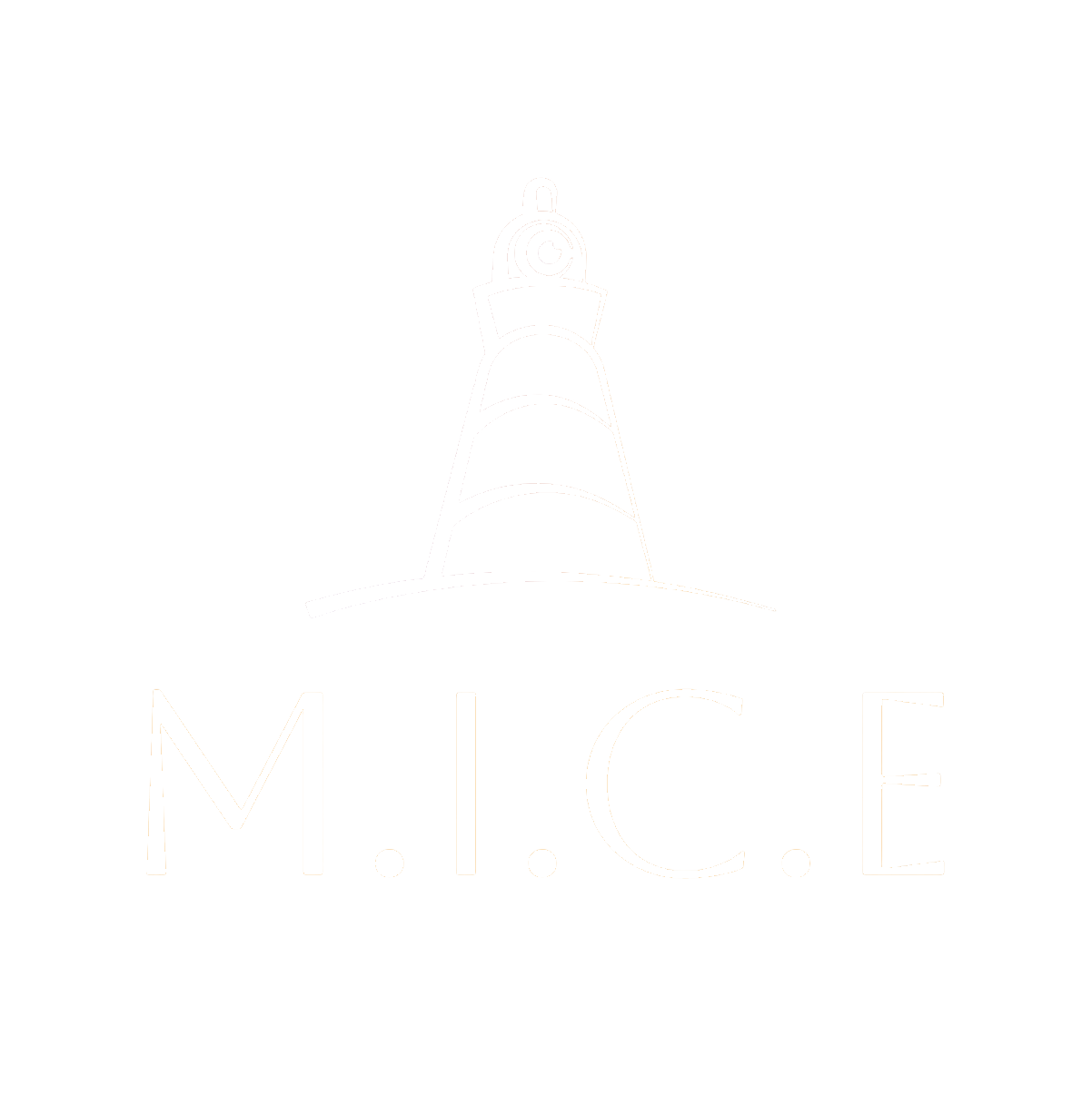 Logo M.I.C.E en blanc